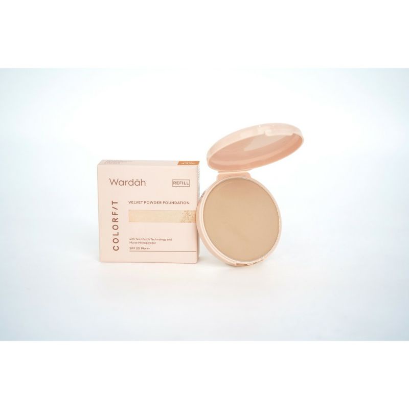 ❤️LARIS❤️ Wardah Colorfit Velvet Powder Foundation Refill 11 g Bedak Tabur