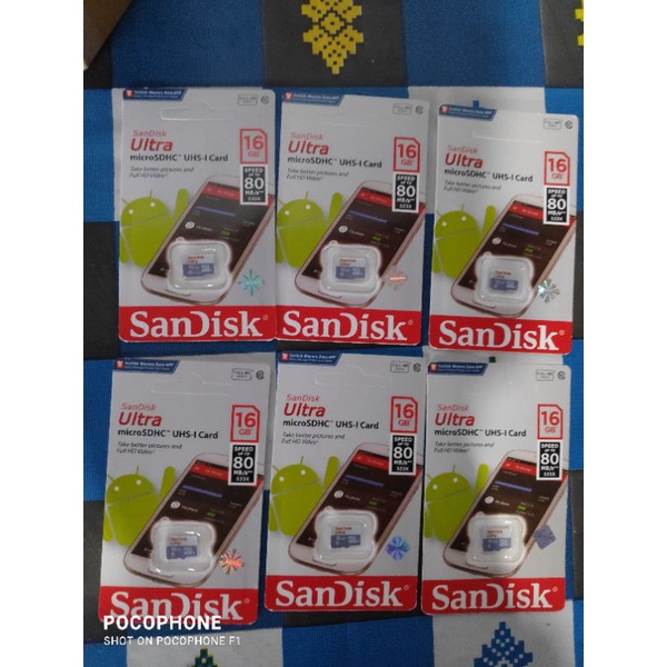 MicroSD Sandisk 32 gb