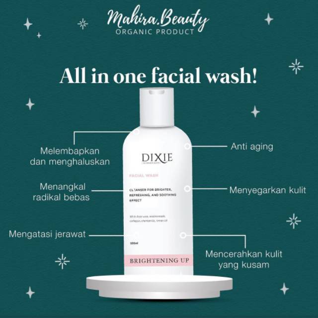 Dixie Brightening Up Facial Wash