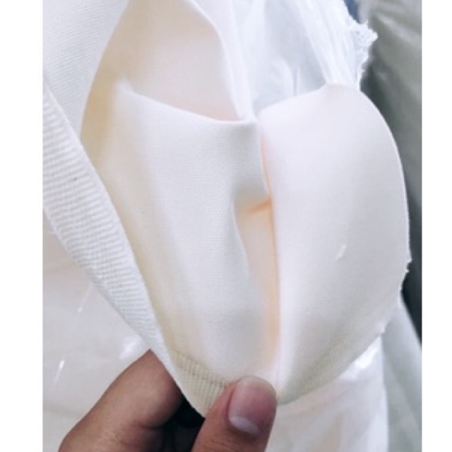 kanvas carlito putih bersih / kanvas waterproof / kanvas untuk print