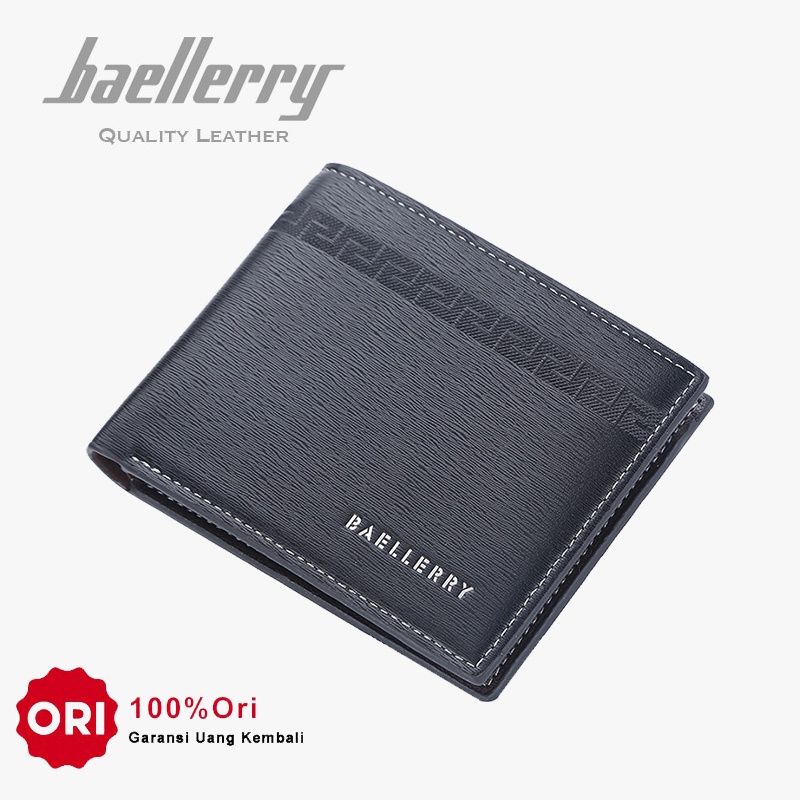 BAELLERRY DR089 Dompet Pria Bahan Kulit PU Leather Premium WATCHKITE WKOS