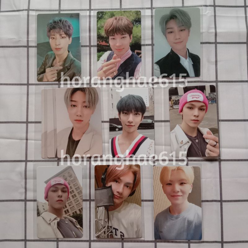 PC PHOTOCARD SEVENTEEN WONWOO THE8 MINGHAO JOSHUA VERNON JUN WOOZI AN ODE HENGGARAE DUL SEMICOLON