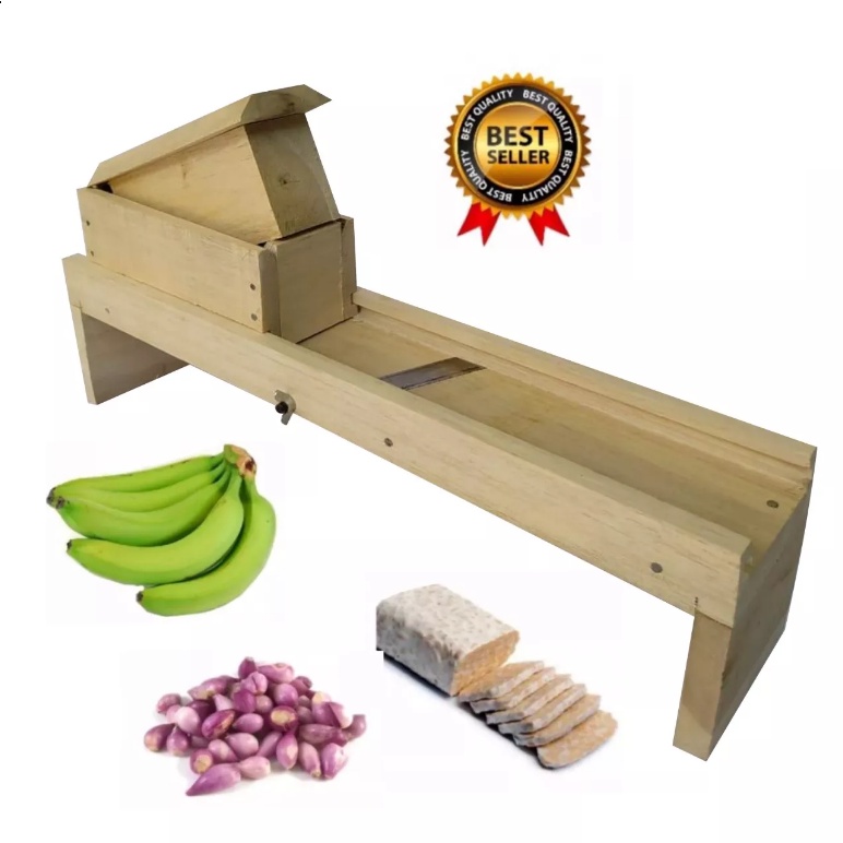 Alat Pengiris Keripik Pisau Potong Pemotong Pasrah Kayu Serut Bawang Pisang Singkong | Best Seller