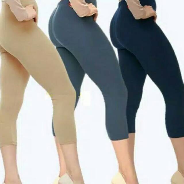 Legging Pendek 3/4 Jumbo Premium Max BB 85kg / Legging Super Jumbo