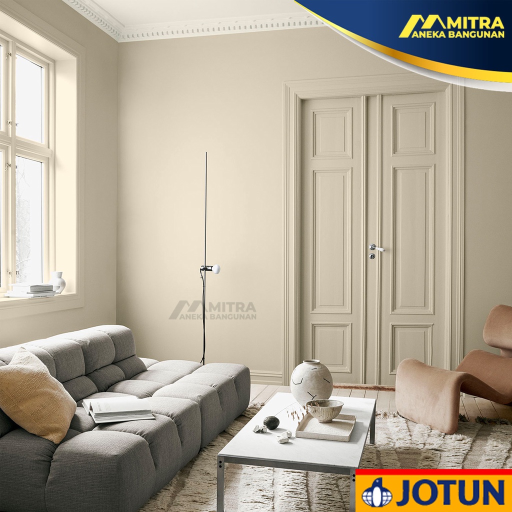 CAT TEMBOK JOTUN INTERIOR EKSTERIOR WARNA SOFT 1276 / CREAM BROKEN WHITE AESTHETIC
