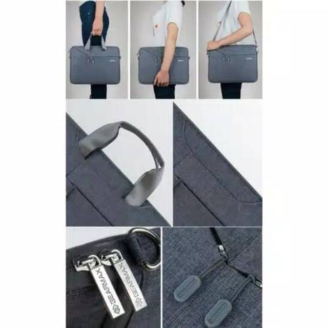 WIWU Tas Laptop Notebook 15.6 Nilon Tahan Air Tas Kantor Bag Case