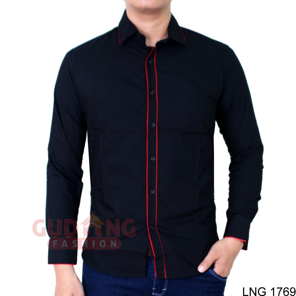 Kemeja Fashion Slimfit Pria - LNG 1769