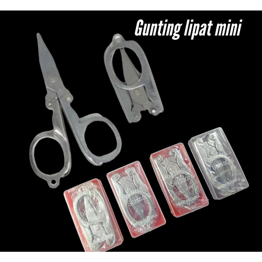 

Gunting Lipat Mini / Gunting kecil / Trip Scissort / Gunting Ibu Hamil