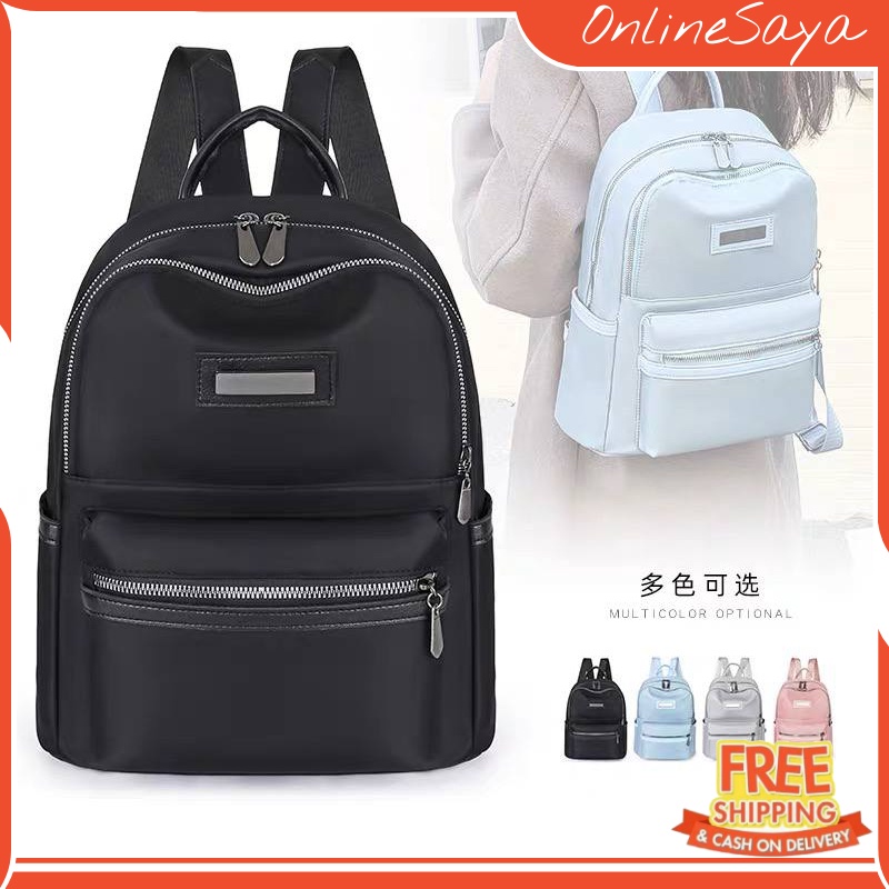 Tas Ransel BACKPACK Import Kulit Premium Tas Sekolah Kuliah Kerja Remaja Dewasa Wanita 1828