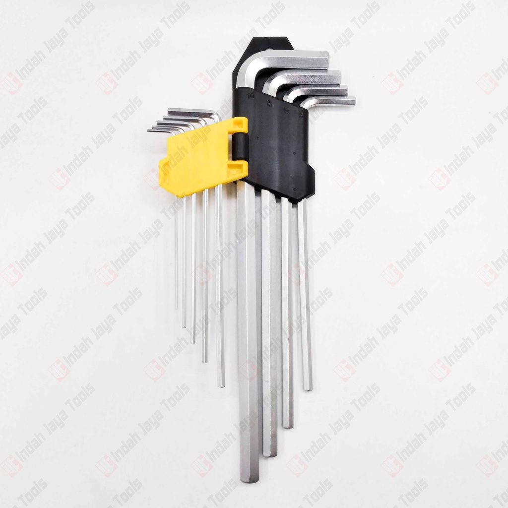 SELLERY 58-532 Kunci L Set 9 Pcs Extra Long Panjang  - Hey Key Set