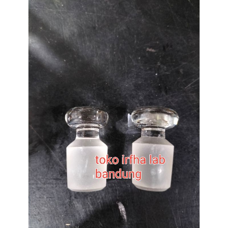 stoper labu ukur 500ml bahan pyrex ukuran 19