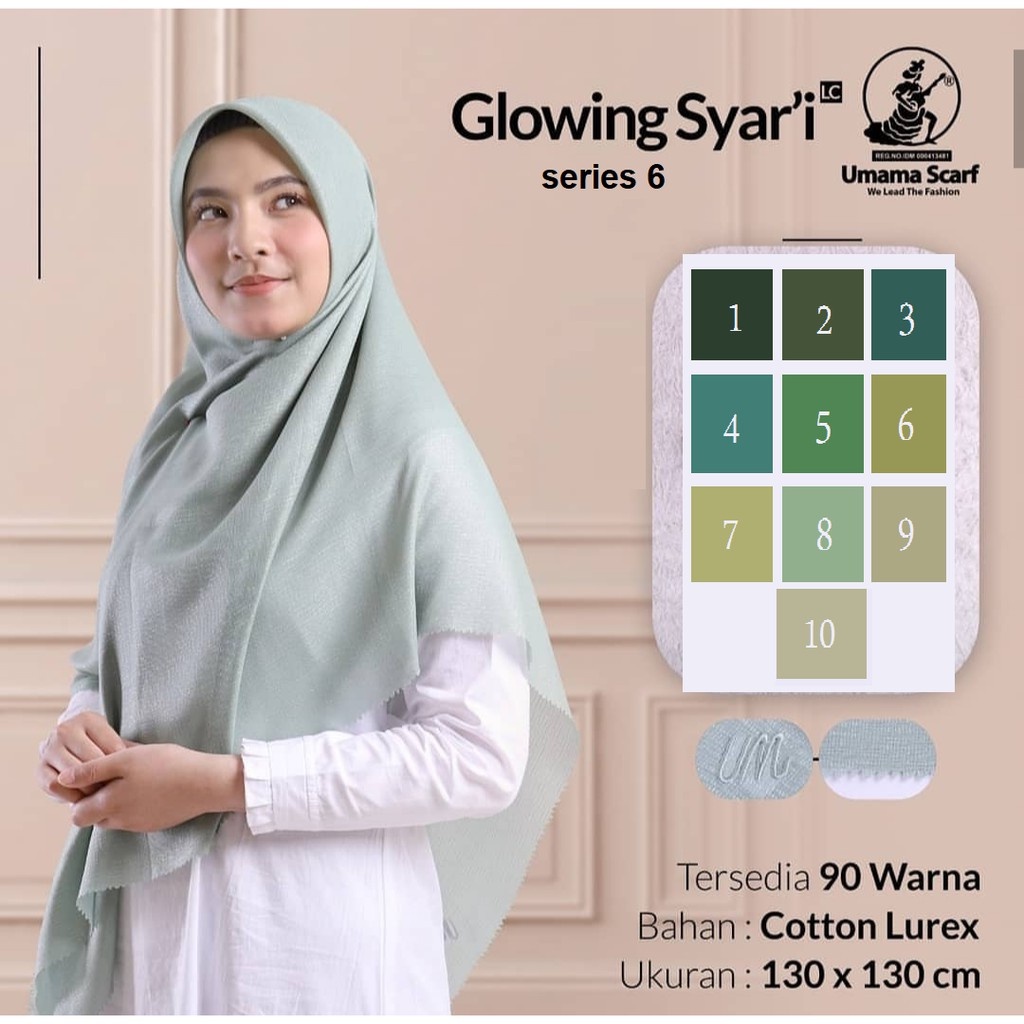UMAMA GLOWING SYARI (LC) SERIES 6 | SEGIEMPAT JUMBO