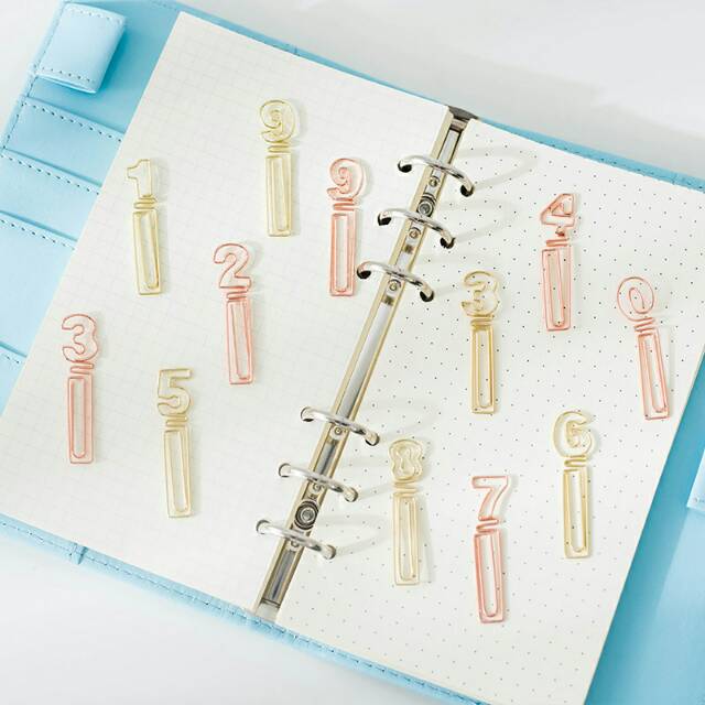 

Numbers Deco Paper Clip