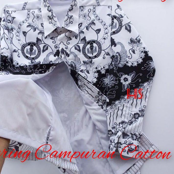 Oke Price.. BAJU PGRI BATIK 2020 kemeja pgri pria kemeja pgri wanita seragam batik guru batik pgri b