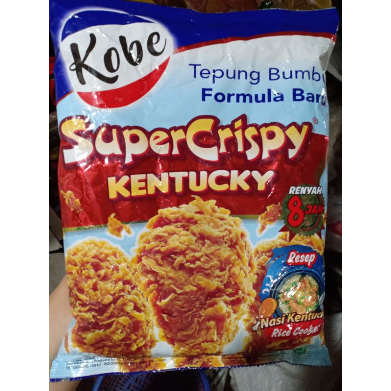 

Tepung Bumbu Kobe SuperCrispy Kentucky 850gr