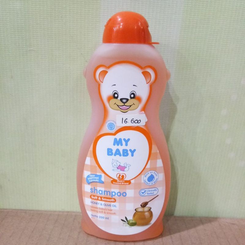 MY BABY SHAMPOO BLACK&amp;SHINE 100ML, SOFT&amp;SMOOTH 100ML, SOFT&amp;SMHOOT 200ML