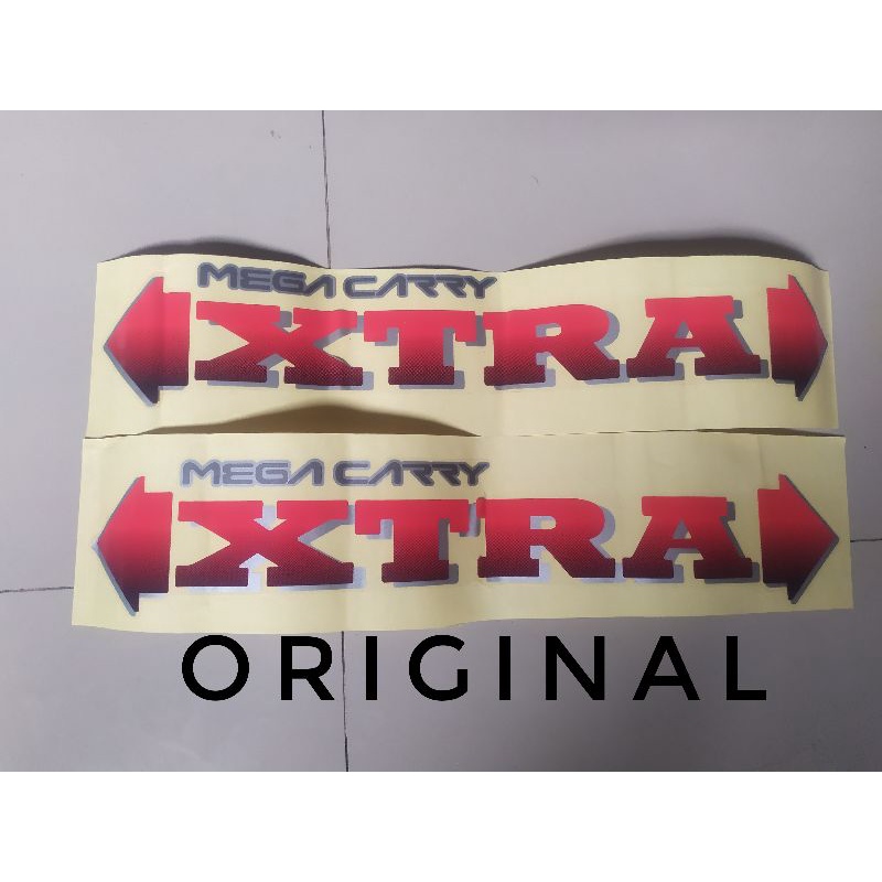 stiker mobil suzuki mega carry extra / striping mega carry extra