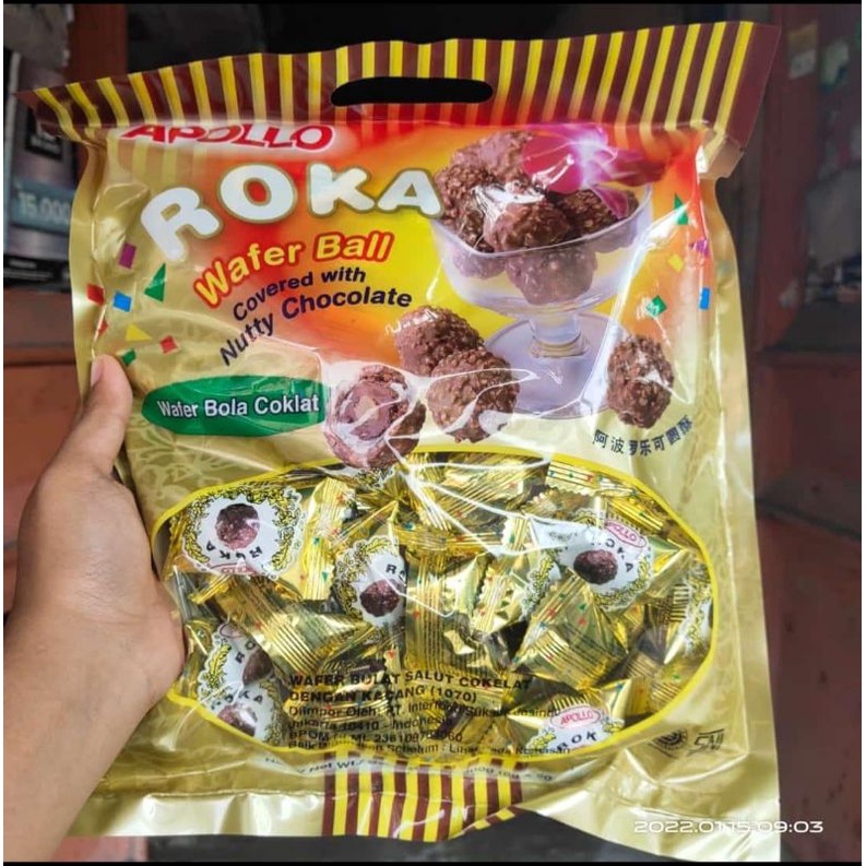 Apollo Roka Cokelat isi 70