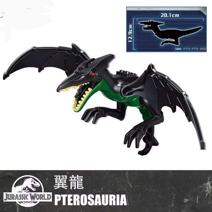 JK -  Lego Dinosaurus Pterosauria / mainan dinosaurus Pteranodon
