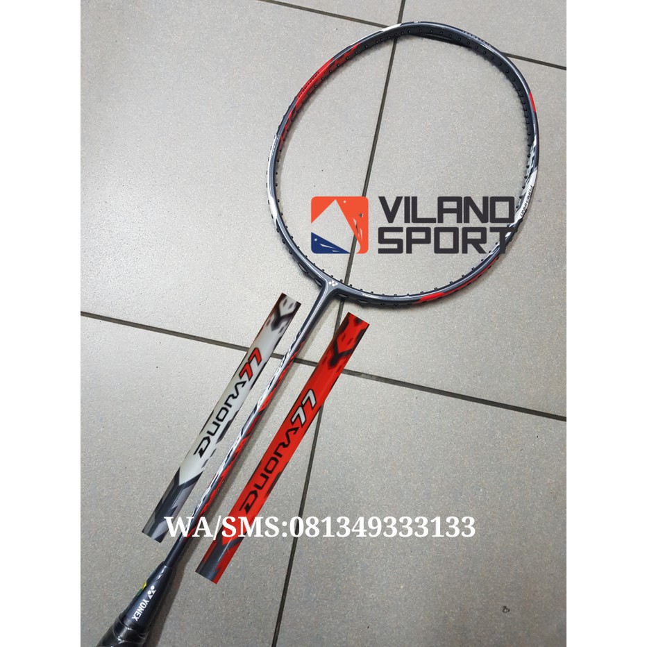 Raket Badminton Yonex Duora 77 White/orange