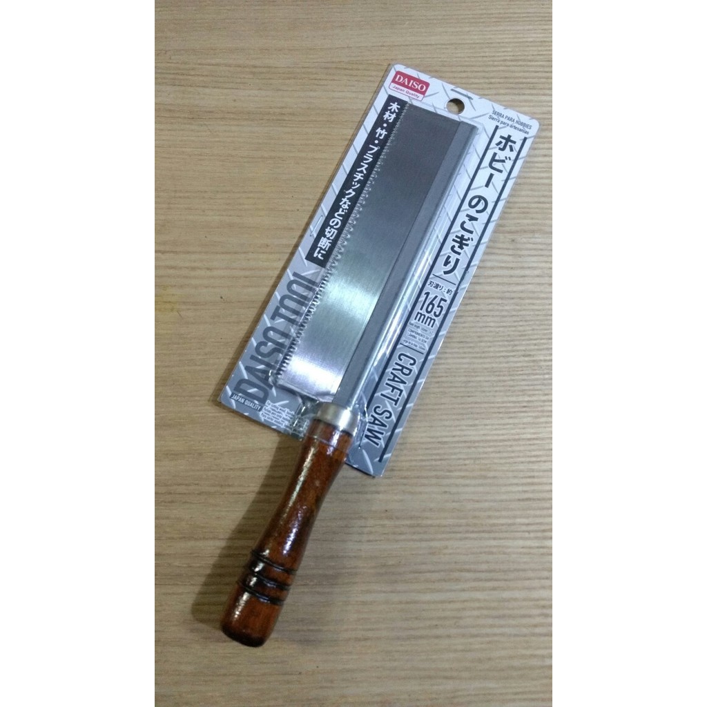 DAISO craft saw gergaji tangan gergaji kecil