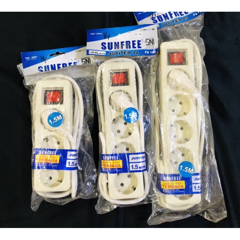 Cok Sambung 3 - 5 Lubang Panjang 1.5 Meter