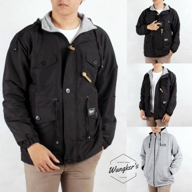 Jaket parka bb/jaket parka/jaket bolak - balik/