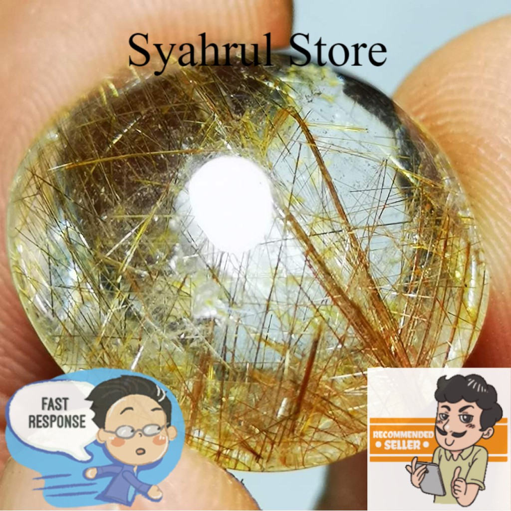 Natural Cendana Serat Emas Lostone High Quality