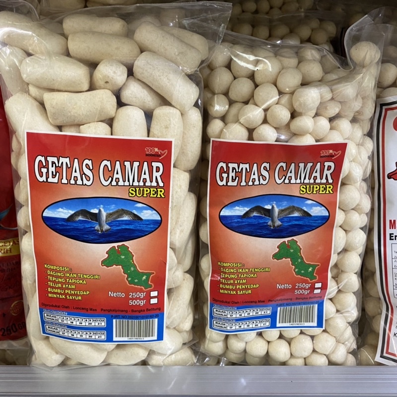 

Getas Bangka Panjang dan Bulat Cap Camar - Getes Ikan Tenggiri - Snack Bangka - Snack.bangka - Cemilan Bangka - Makanan Khas Bangka - Kue Khas Bangka - Makanan Bangka - Kerupuk Bangka - Kemplang Bangka - Getas Bangka - Kerupuk Garing - Kerupuk Renyah