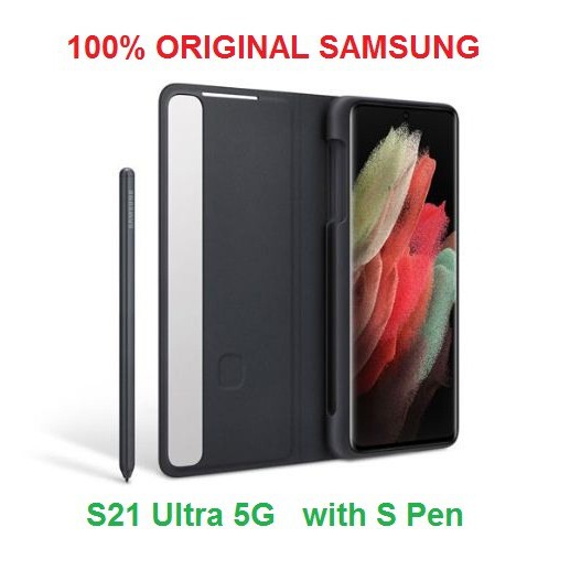 Smart Clear View Cover With S Pen Galaxy S21 Ultra 5G Original