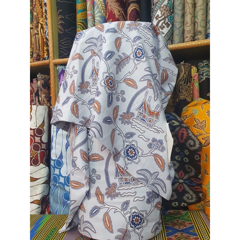 Kain Batik bahan katun motif Minang merek Batu Raden / Gusti Buwono