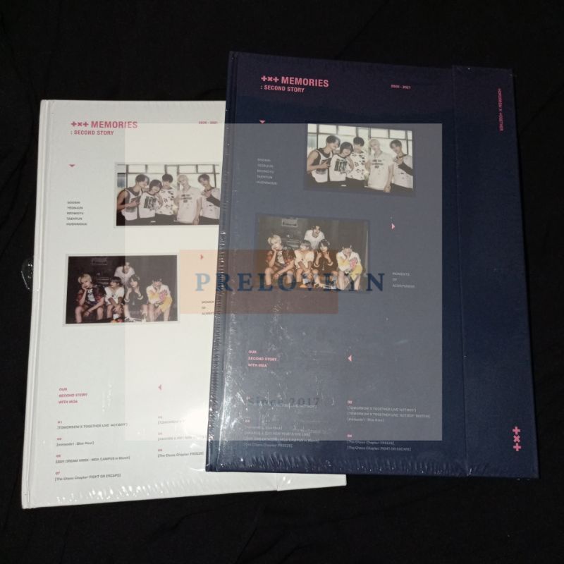 [READY INA] TXT 2ND MEMORIES : SECOND STORY DVD & DIGITAL CODE