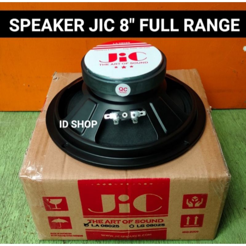 Speaker JIC 8 Inch Sepiker Spiker Full Range JIC 8 Inchi Sepeker Speker Pul Reng JIC 8 IN