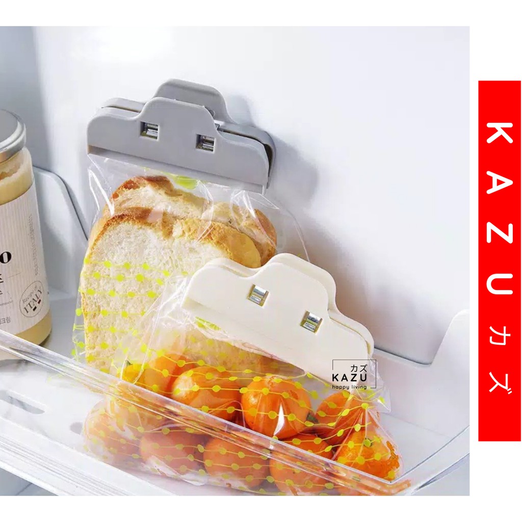 KAZU KHL149 Jepitan Snack Penutup Penjepit Kemasan Plastik Sealer Food Klip