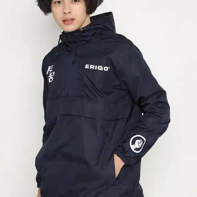 Recomended.. Erigo Jacket Pullover Youth Revolt Terbaru | Jaket Parasut Pullover | Jaket Erigo Appar