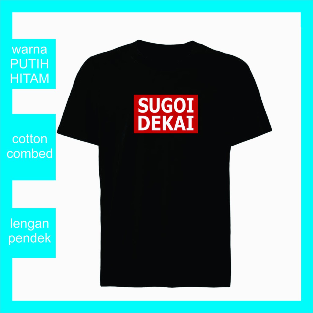 kaos distro sugoi dekai uzaki chan wa asobitai combed 30s tshirt lengan pendek wibu anime murah