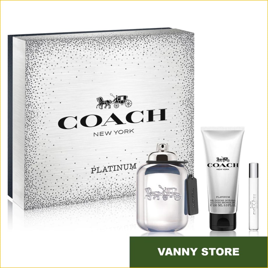Parfum Original GIFT SET Coach New York Platinum 100ml Edp