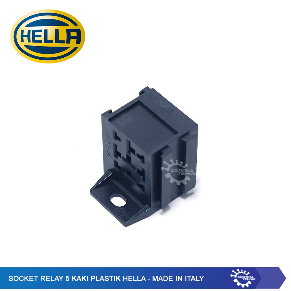 Made In Italy - Socket Relay 5 Kaki Plastik Hella