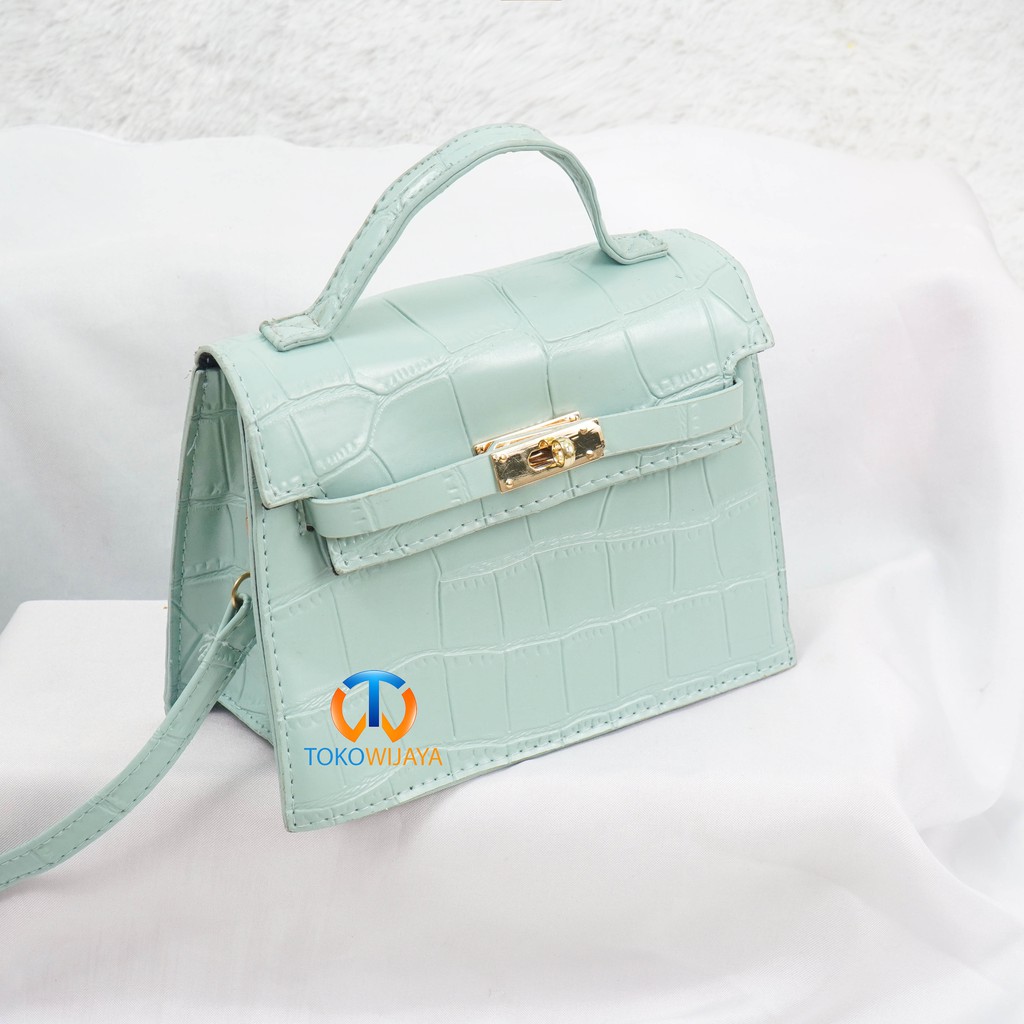 Tas Selempang Fashion Korea Vanessa Croco | Tas Fashion Import