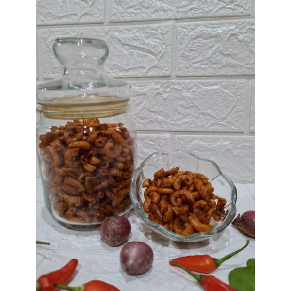 

makaroni bumbu jeruk pedas | cemilan hitz | makaroni pedas | makanan pedas