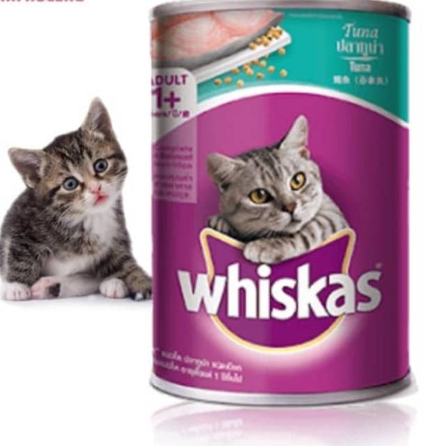Whiskas Tuna Kaleng 400gr.