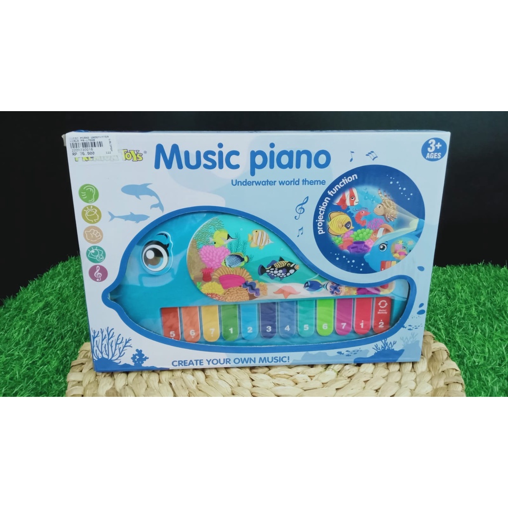 Music Piano Underwater