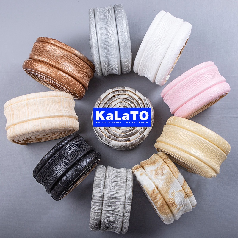 (KaLaTO) Wall Border List / Wallborder Foam 3D /Walpaper List Foam Stiker Dinding / List dinding 3D 2.3 Meter-1