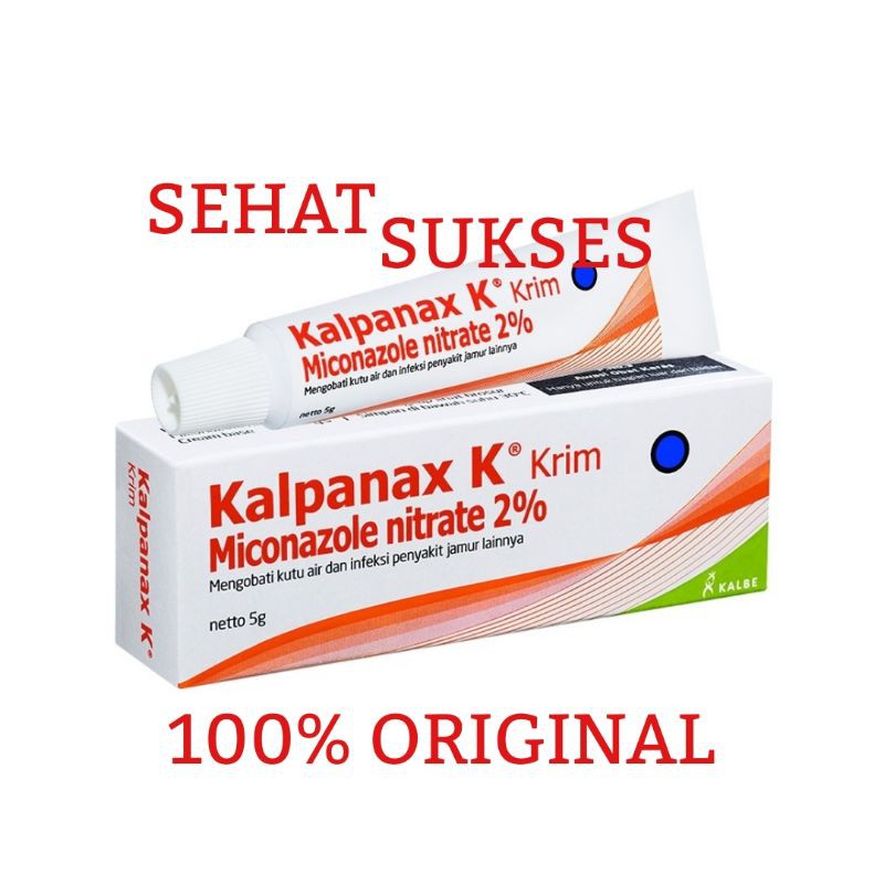 KALPANAX K KRIM 5gr - Salep Kutu Air, Kadas