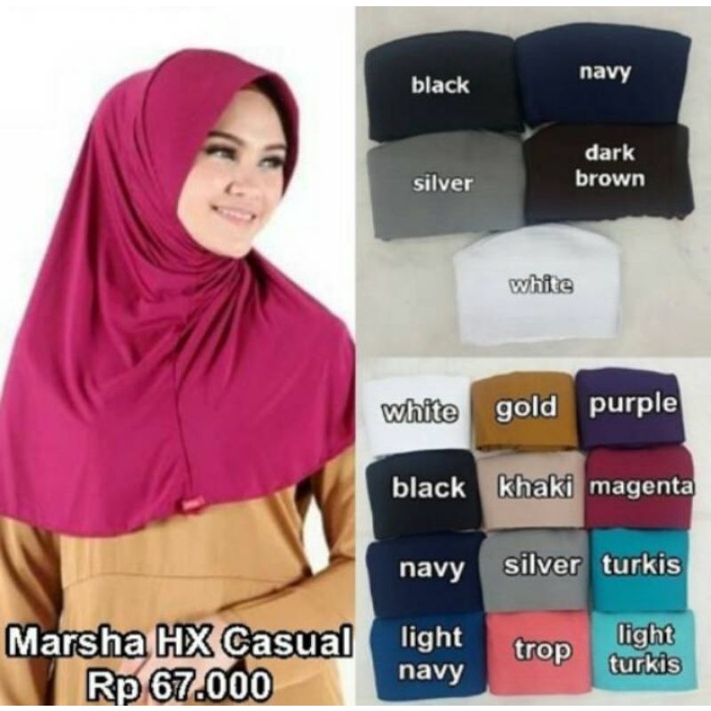 Hijab Instan Marsha HX Casual by Zoya