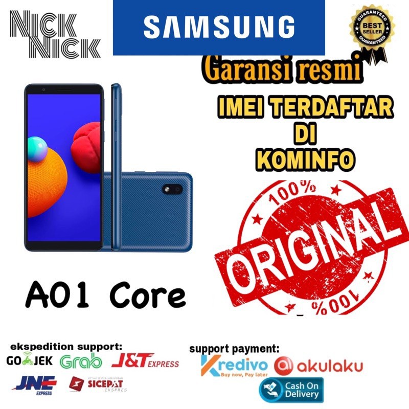 PROMO Cuci Gudang HP Samsung A01Core [1/16] [2/32] Garansi Resmi