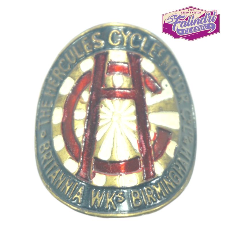 emblem sepeda ontel hercules badge sepeda hercules