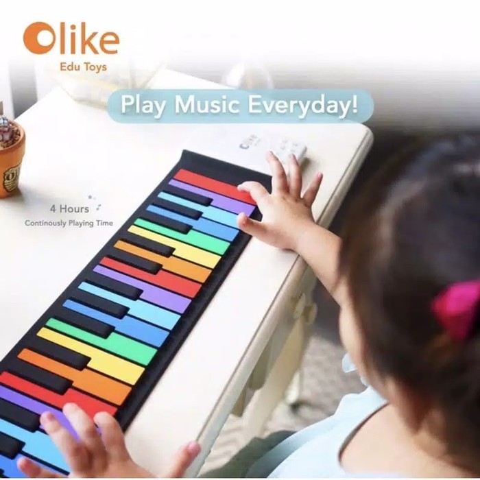Olike Hand Roll Piano Portabel Kids / Piano Lipat Anak