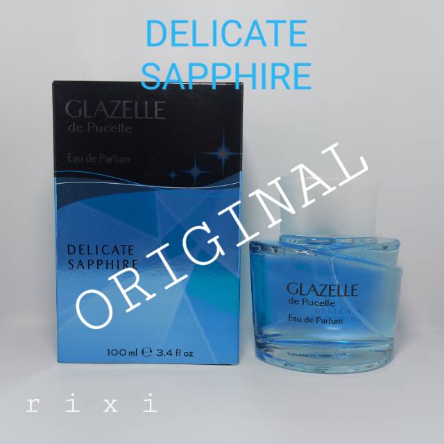 PARFUM GLAZELLE de Pucelle DELICATE SAPPHIRE 100ML