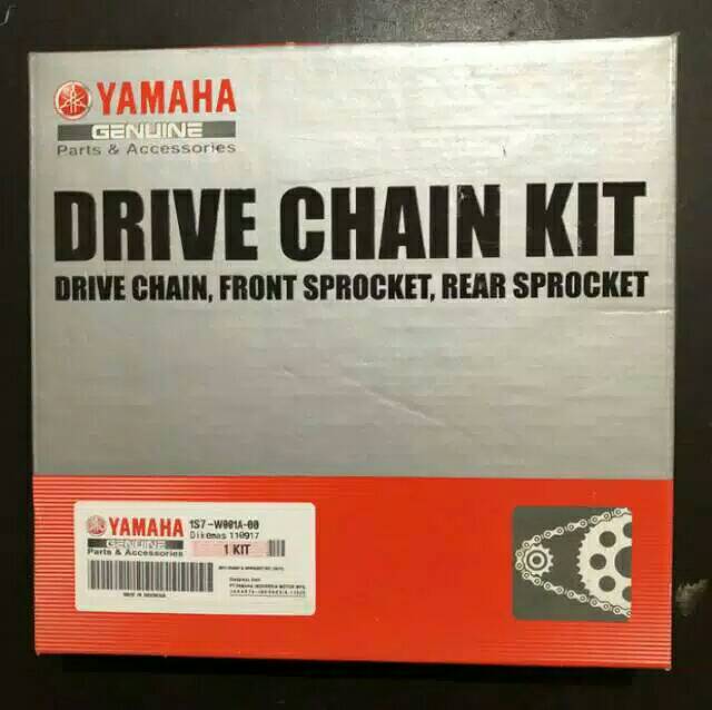 GEAR SET PAKET GIR RANTAI RODA YAMAHA JUPITER MX LAMA JUPITER MX OLD 1S7 4S7 2010